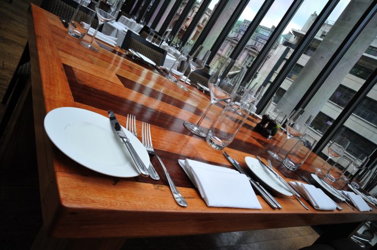 Bespoke Table for Le Meridian London